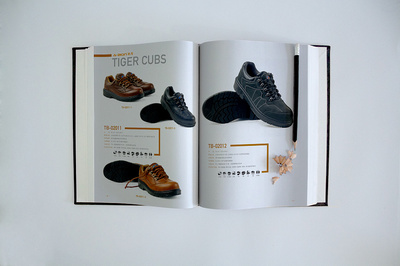 安邦防护鞋产品画册|书装/画册|平面|Carlton_Xu - 原创设计作品 